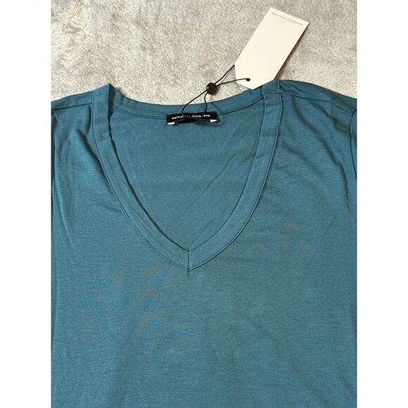 NWT Universal Standard 4XS (00-0) MARTHA V-NECK
STOVEPIPE SLEEVE TEE Teal Green‎ - Picture 6 of 7
